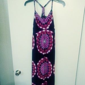 Maxi multi color dress